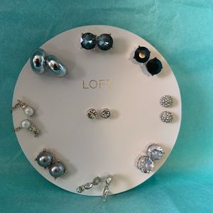 Set of Eight Loft Earrings